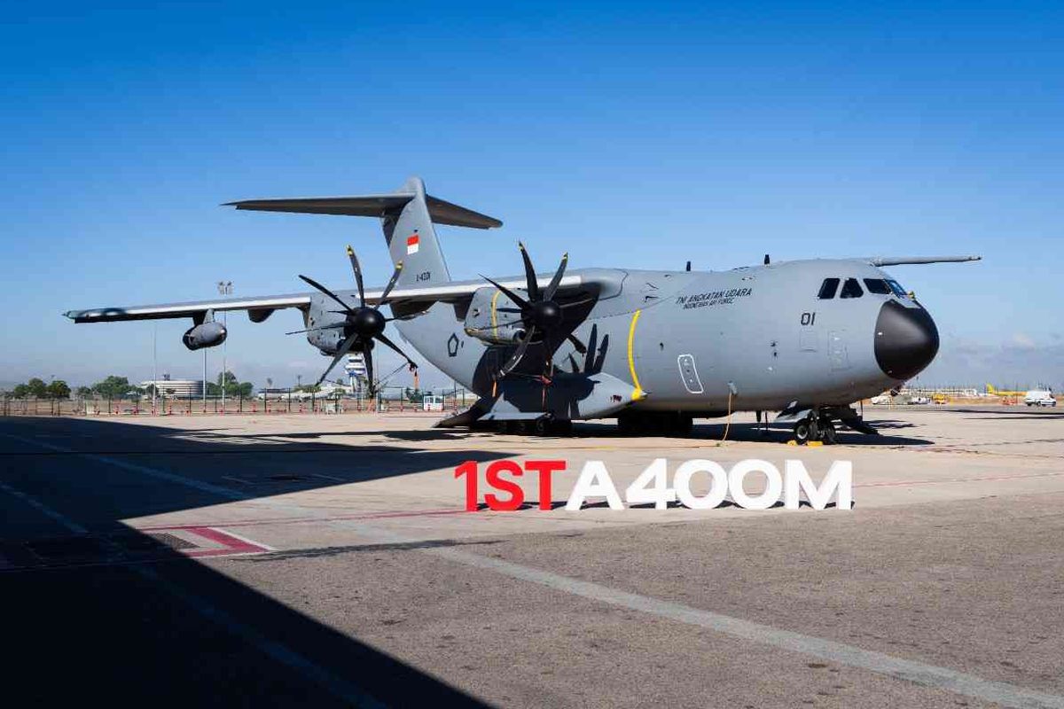 Pesawat Angkut A400M Indonesia Dilengkapi Ambulans dan Pemadam Kebakaran